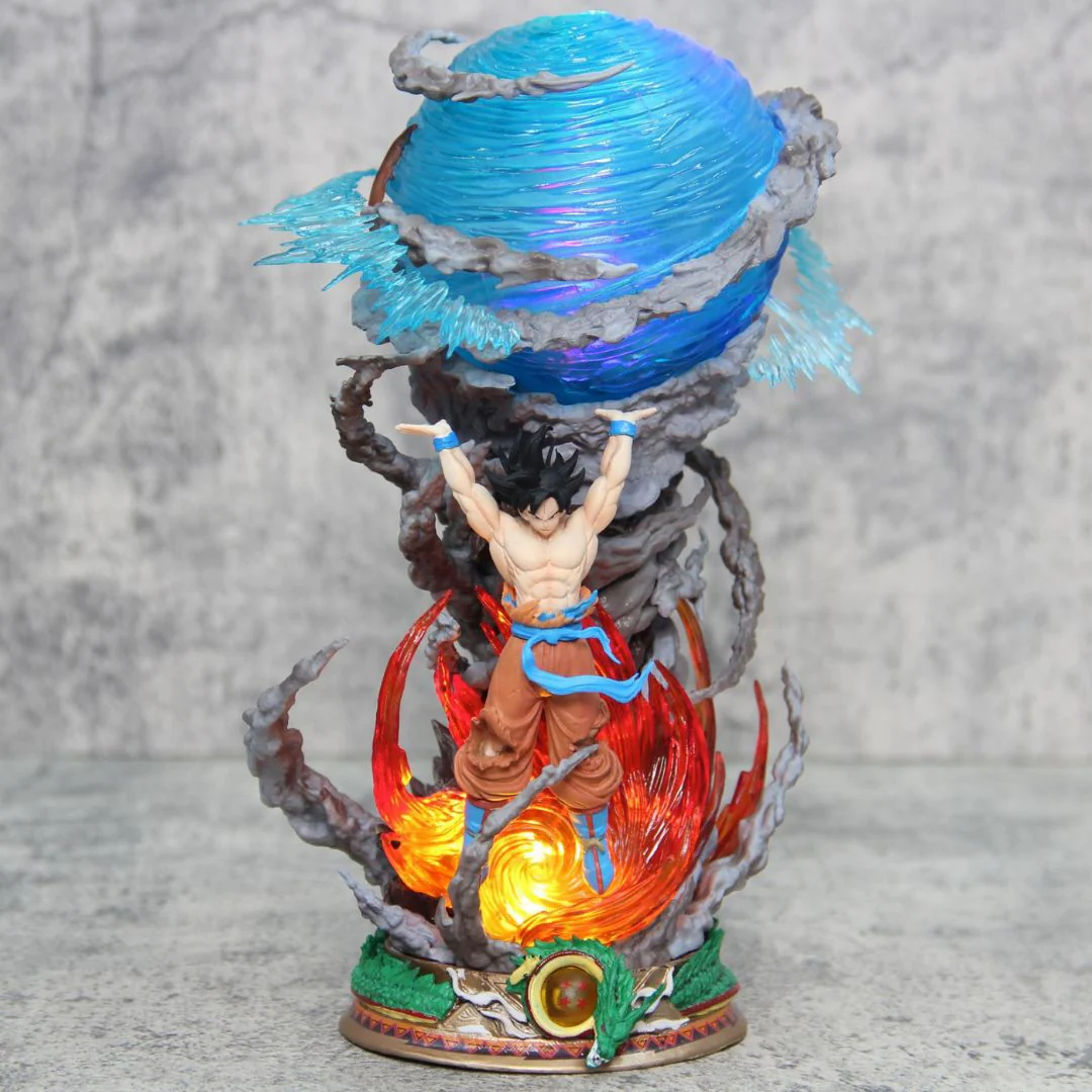 Goku Statue (Luminous Base) | Goku - Spirit Bomb Ready - Image 2