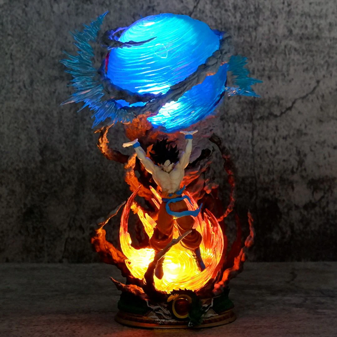 Goku Statue (Luminous Base) | Goku - Spirit Bomb Ready - Image 3