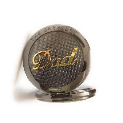 Greatest Dad - Vintage Pocket Watch Keychain - Image 4
