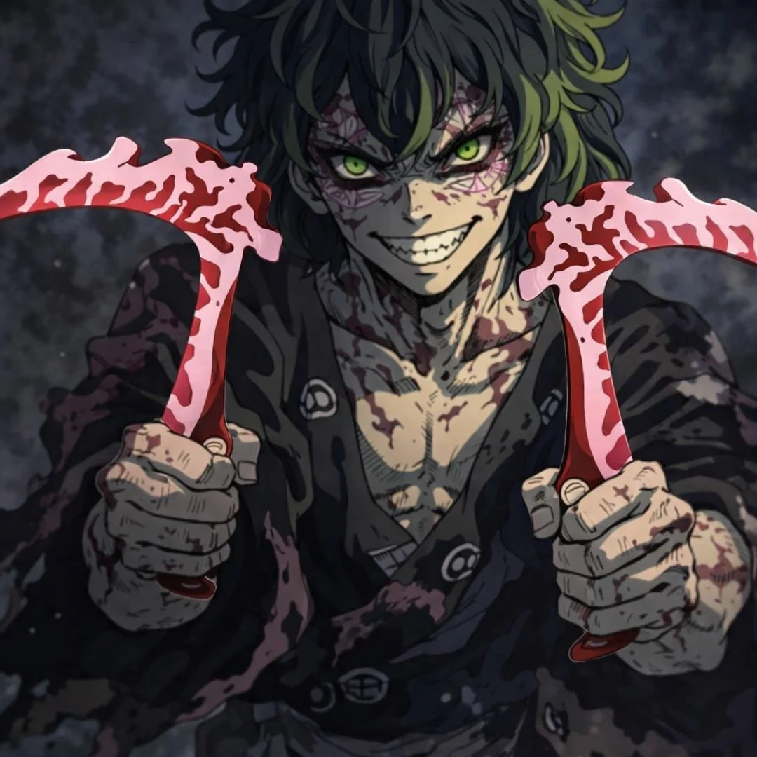 Demon Slayer: Gyutaro Shabana Wooden Sickle | Kimetsu No Yaiba