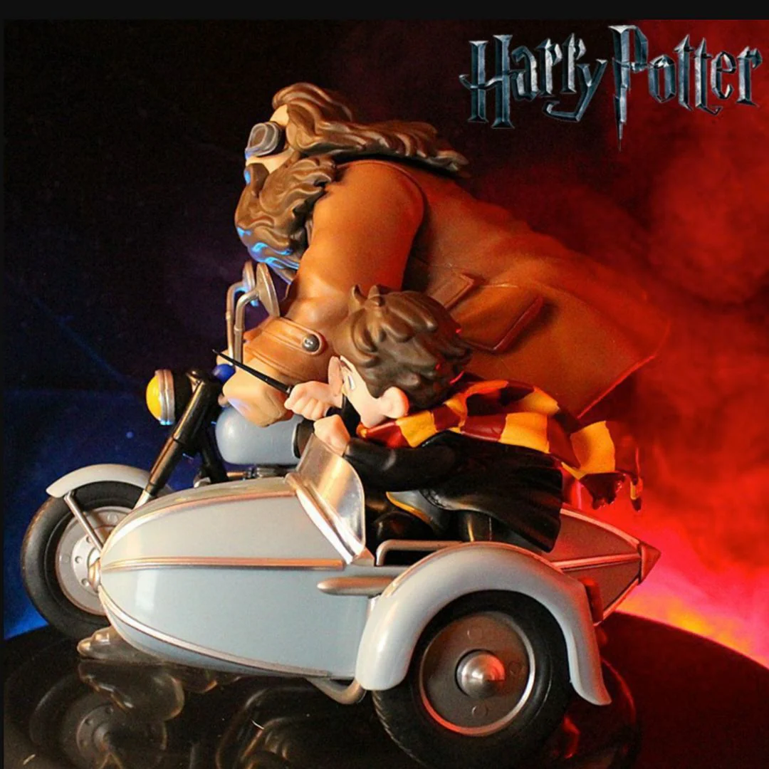Capture the Magic: Hagrid & Harry Bike Race Diorama | Collectibles for Harry Fans - Image 3