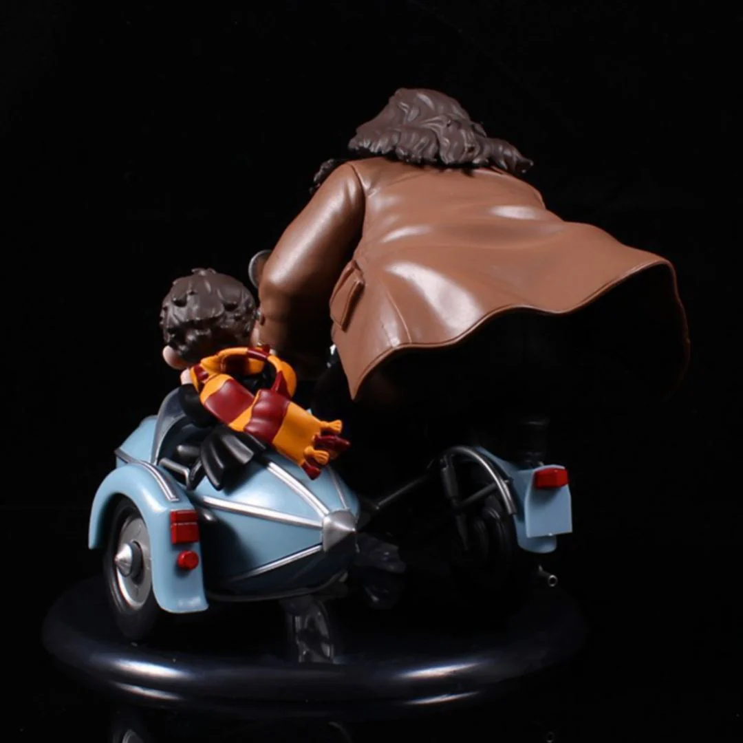Capture the Magic: Hagrid & Harry Bike Race Diorama | Collectibles for Harry Fans - Image 4