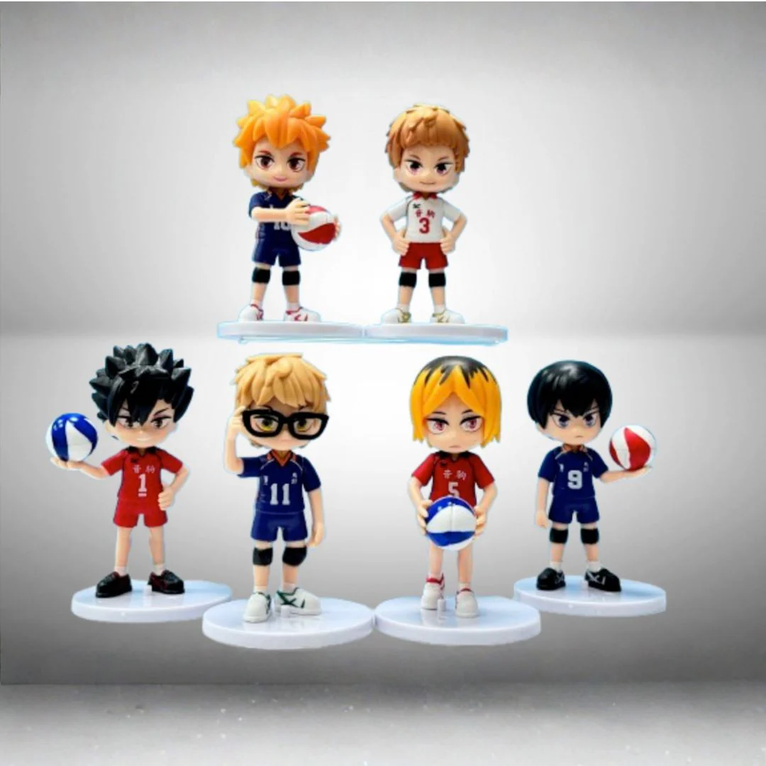 Haikyuu Chibi Volleyball PVC Figure Collection