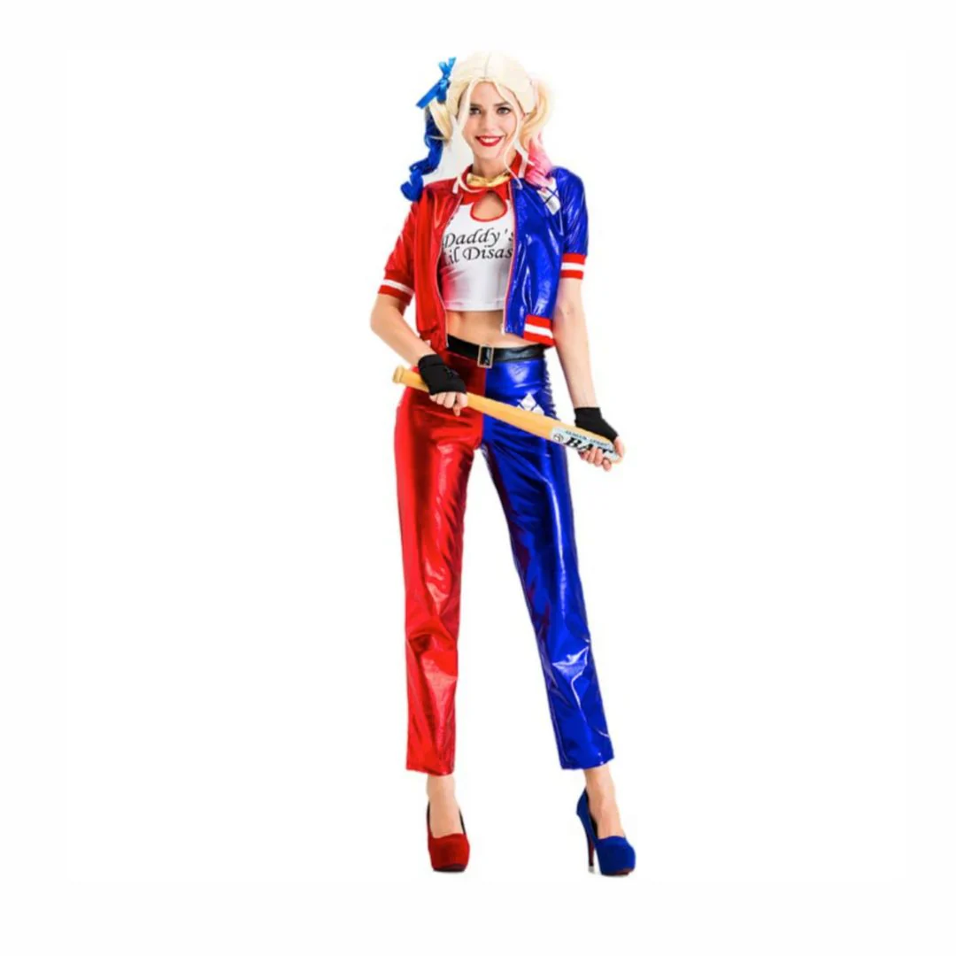 Harley Quinn Cosplay Costume – Suicide Squad Inspired Outfit for Women - Image 3