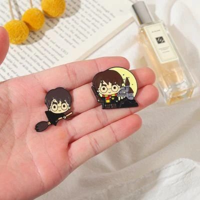 Pretty Boy Harry - Metal Brooch - Image 3