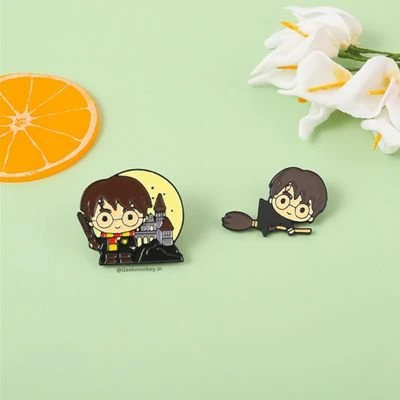 Pretty Boy Harry - Metal Brooch - Image 4