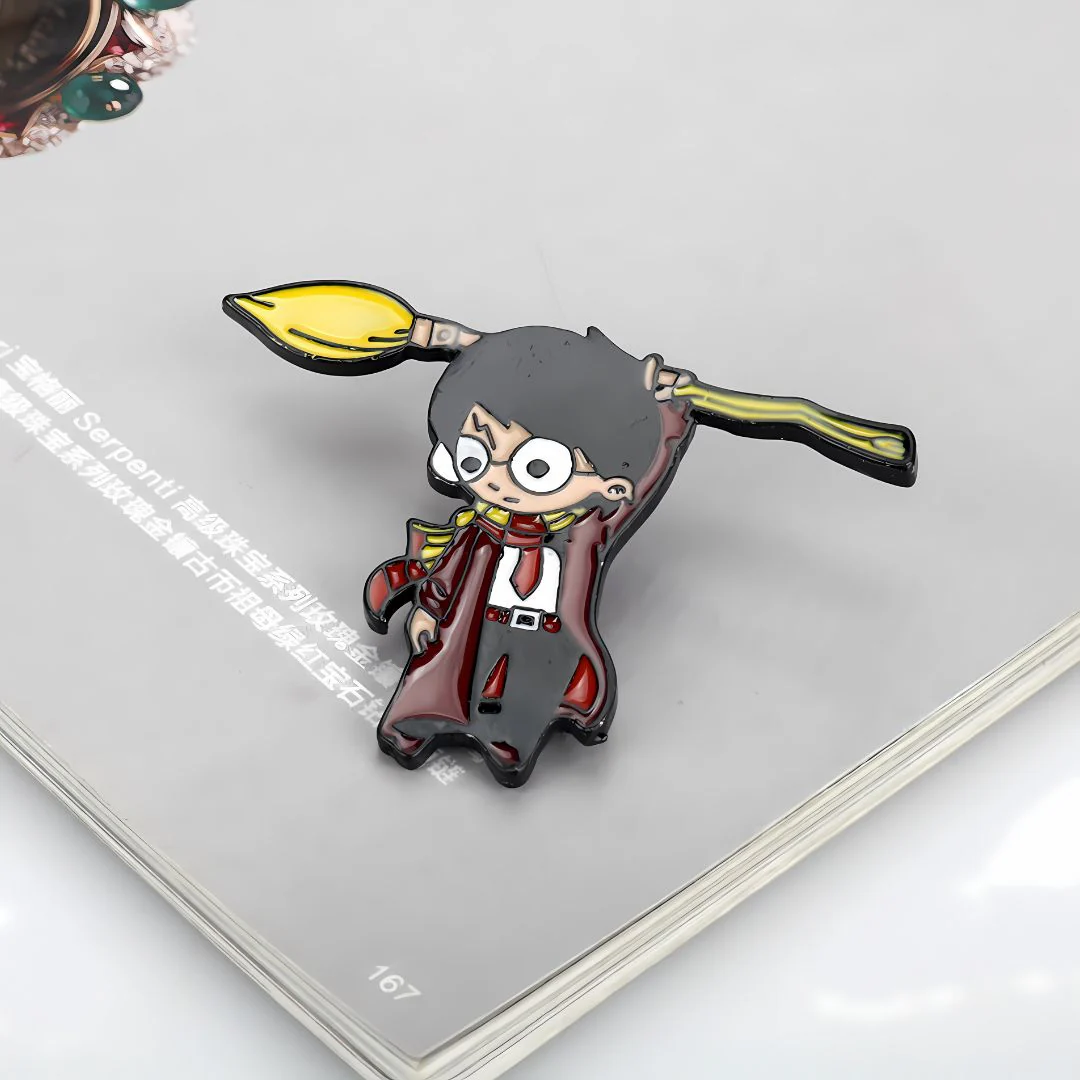 Pretty Boy Harry - Metal Brooch - Image 7
