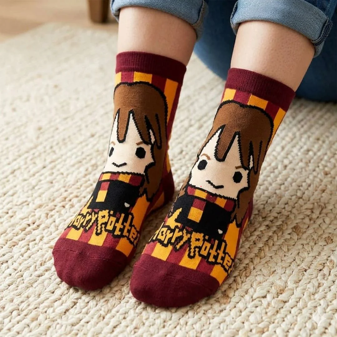 Harry Potter Chibi Character Socks – Wizarding Wonders For Your Feet