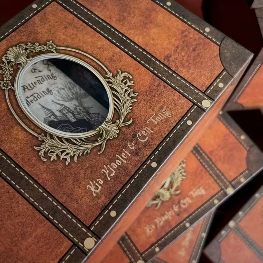 Harry Potter Themed Gift Box | Cardboard Storage Case - Image 4