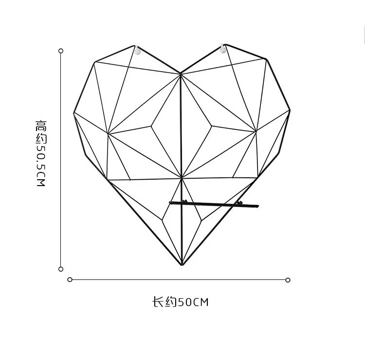 Heart Grid Frame - Love Thy Walls - Image 7