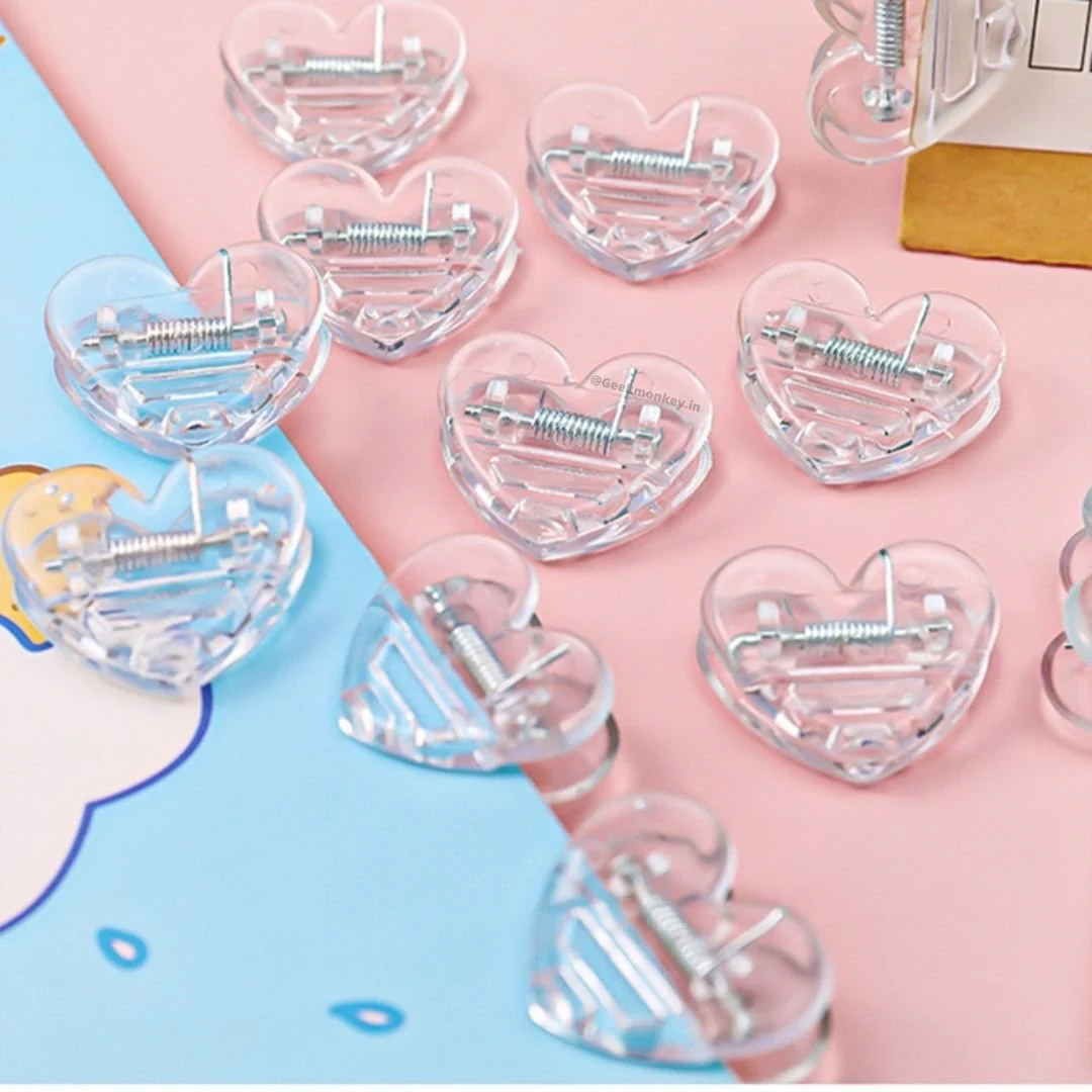 Te Amo - Heart Shaped Clip (set of 5) - Image 4