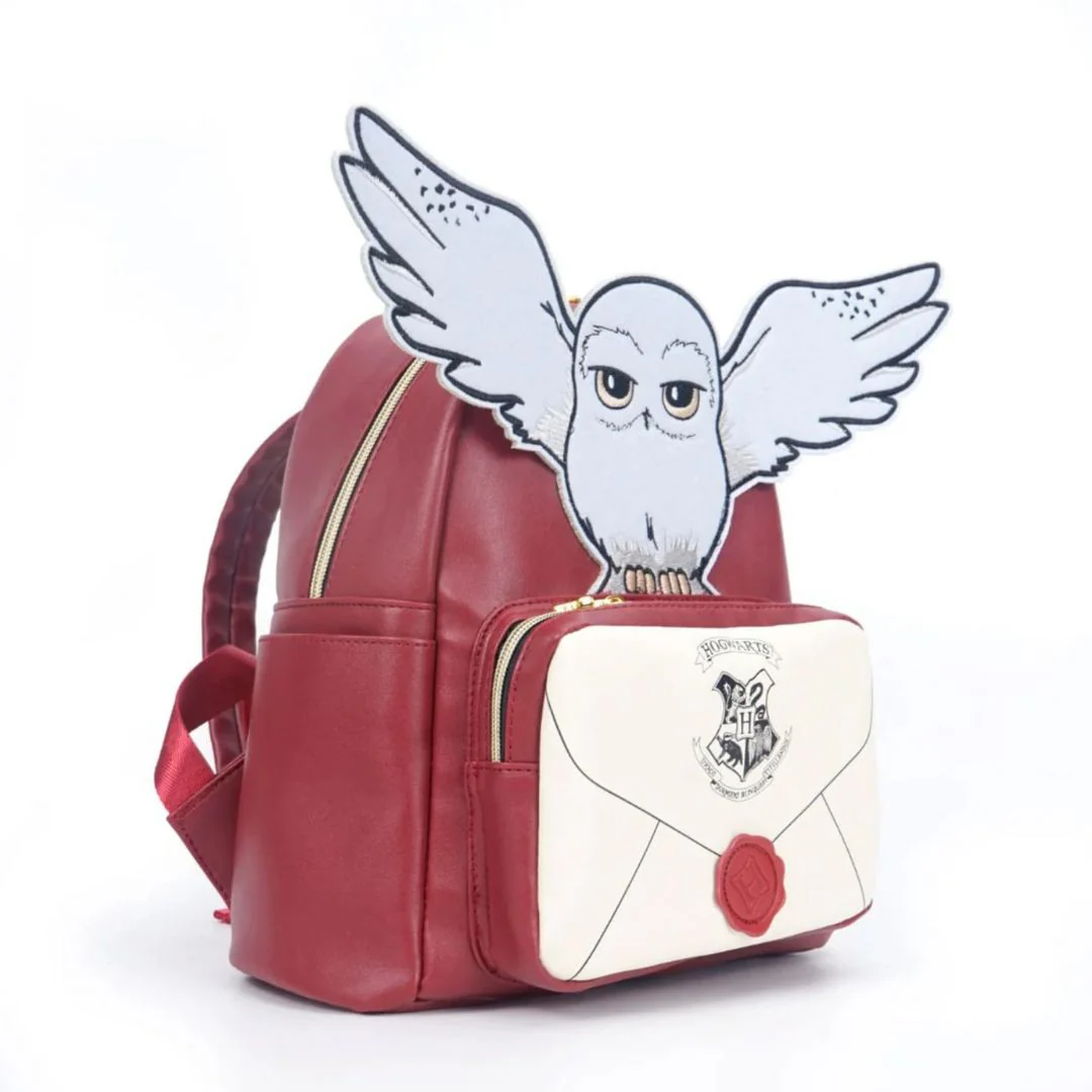 Hedwig Owl PU Backpack – Hogwarts Letter Edition - Image 6