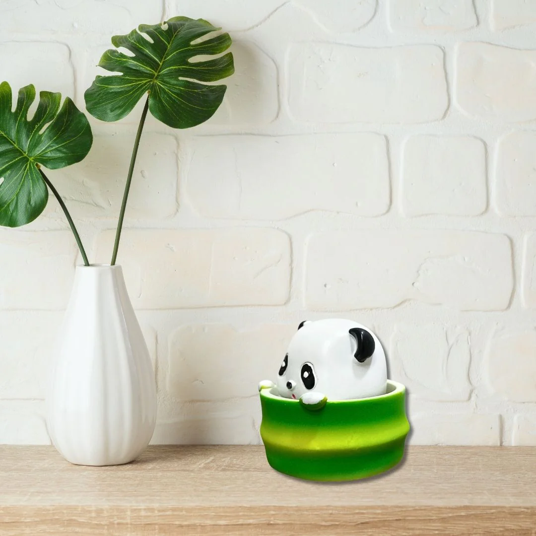 Hide-in Panda Bobblehead | Cute Panda in Tub Bobble - Image 4