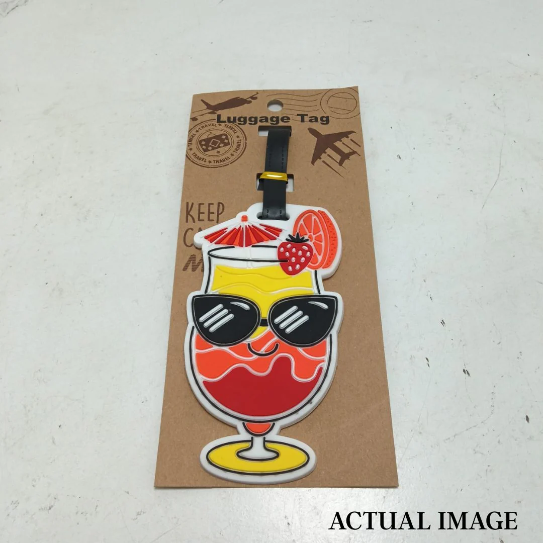 Holiday-Themed Luggage Tags – Fun Silicone Travel Bag Tags - Image 13