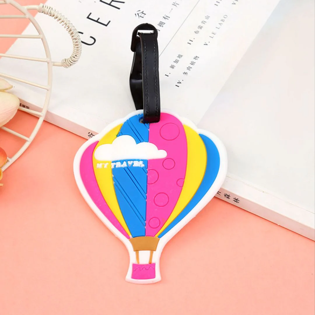 Holiday-Themed Luggage Tags – Fun Silicone Travel Bag Tags - Image 3