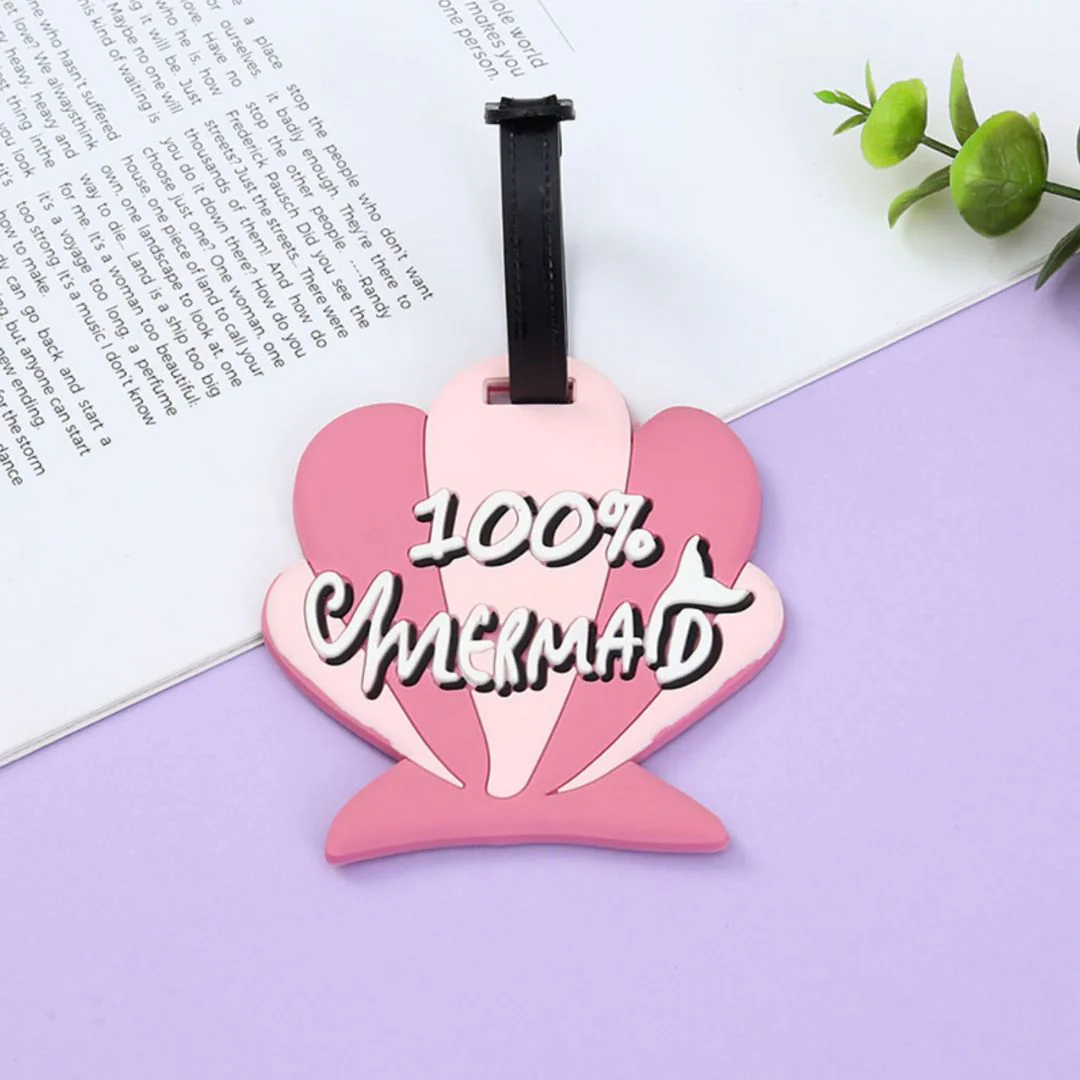 Holiday-Themed Luggage Tags – Fun Silicone Travel Bag Tags - Image 4