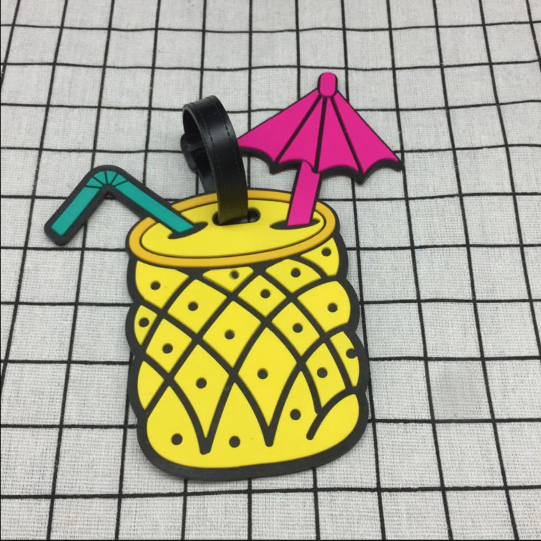 Holiday-Themed Luggage Tags – Fun Silicone Travel Bag Tags - Image 5