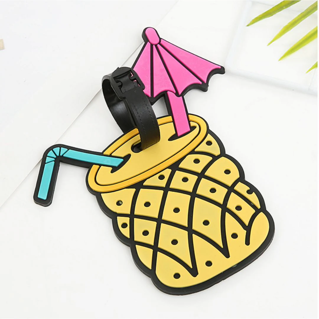 Holiday-Themed Luggage Tags – Fun Silicone Travel Bag Tags - Image 7
