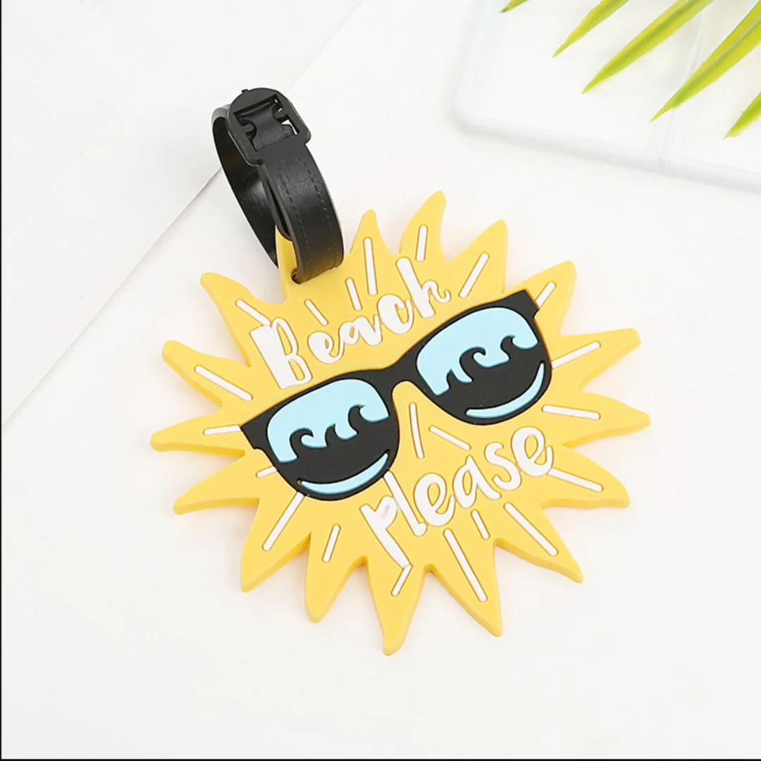 Holiday-Themed Luggage Tags – Fun Silicone Travel Bag Tags - Image 8