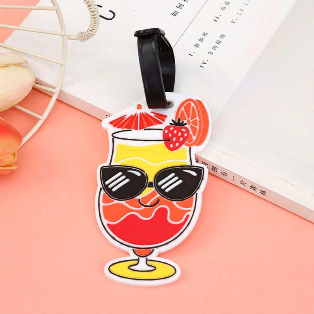 Holiday-Themed Luggage Tags – Fun Silicone Travel Bag Tags - Image 9