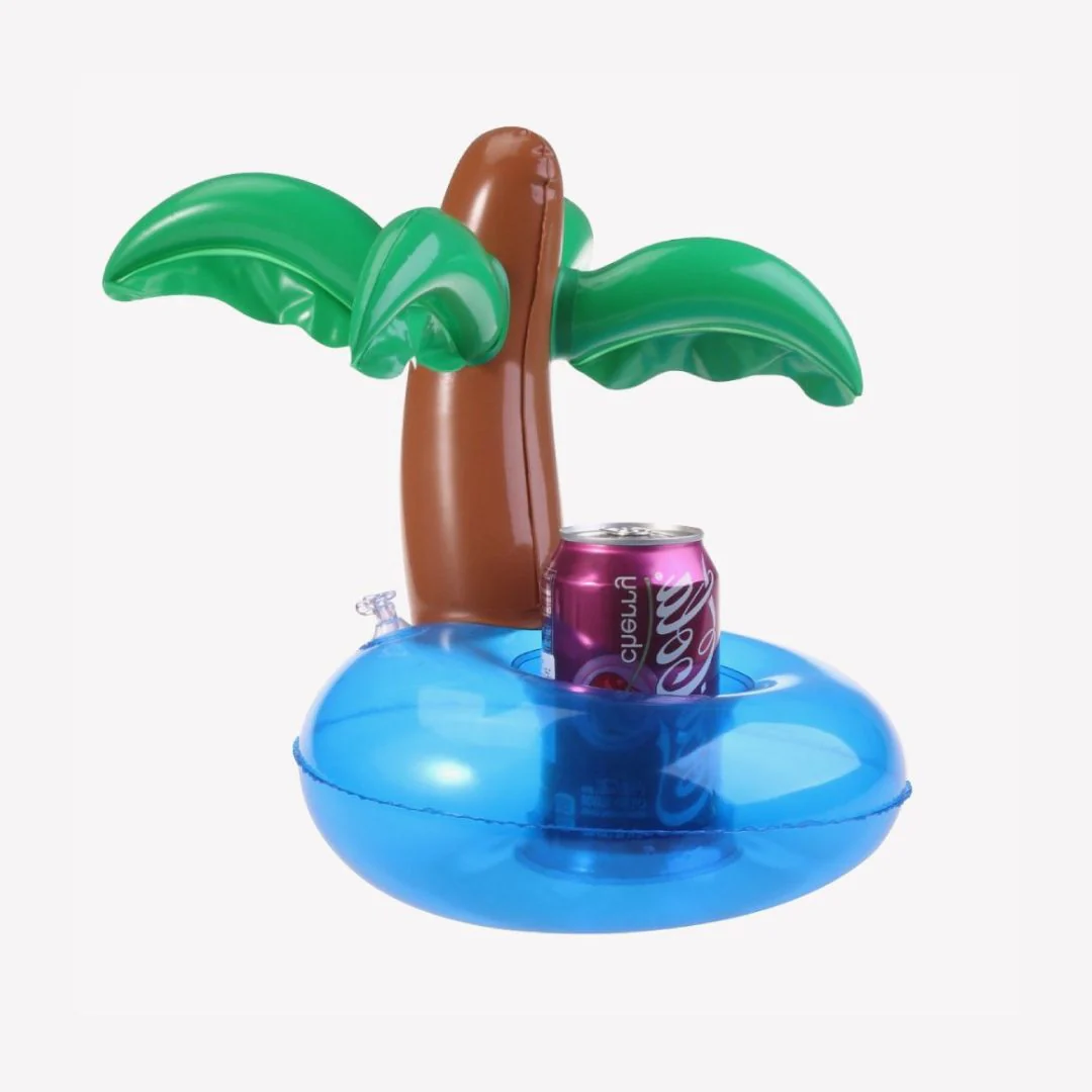 Inflatable Drink Holder | Set of 2 Cute Pool Float with Glass Holder [Vacation Must - Have] - Image 2