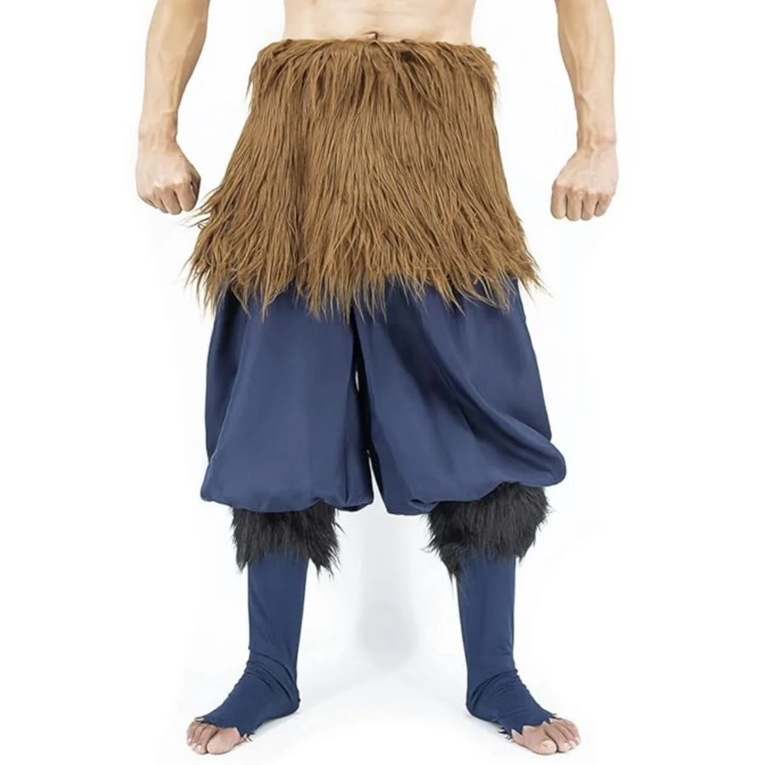 Inosuke Cosplay Costume | Demon Slayer Hashibira Role Play Outfit - Image 4