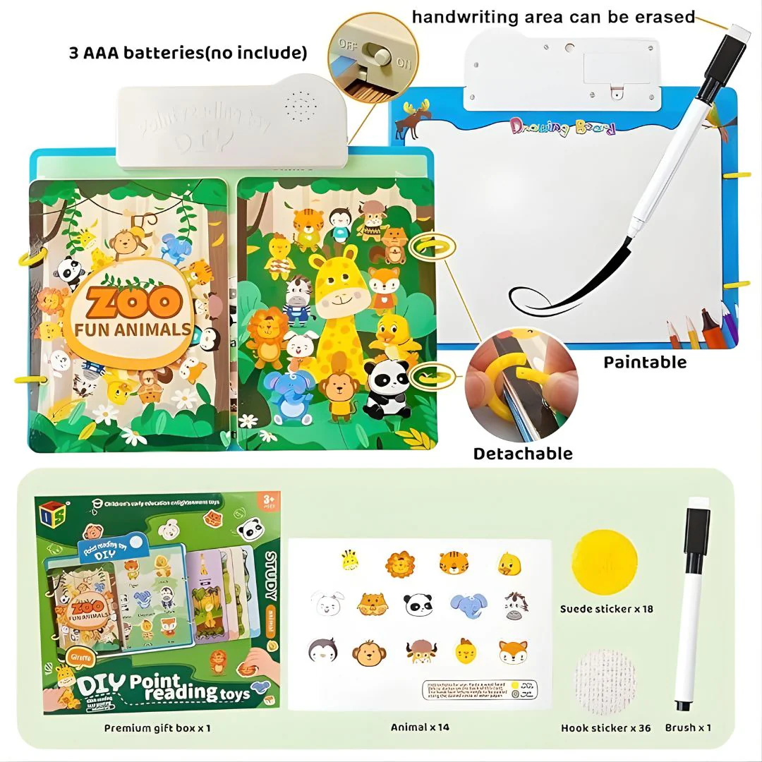 DIY Interactive Sound Book for Kids | Early Learning Activity Book for Toddlers - Image 7