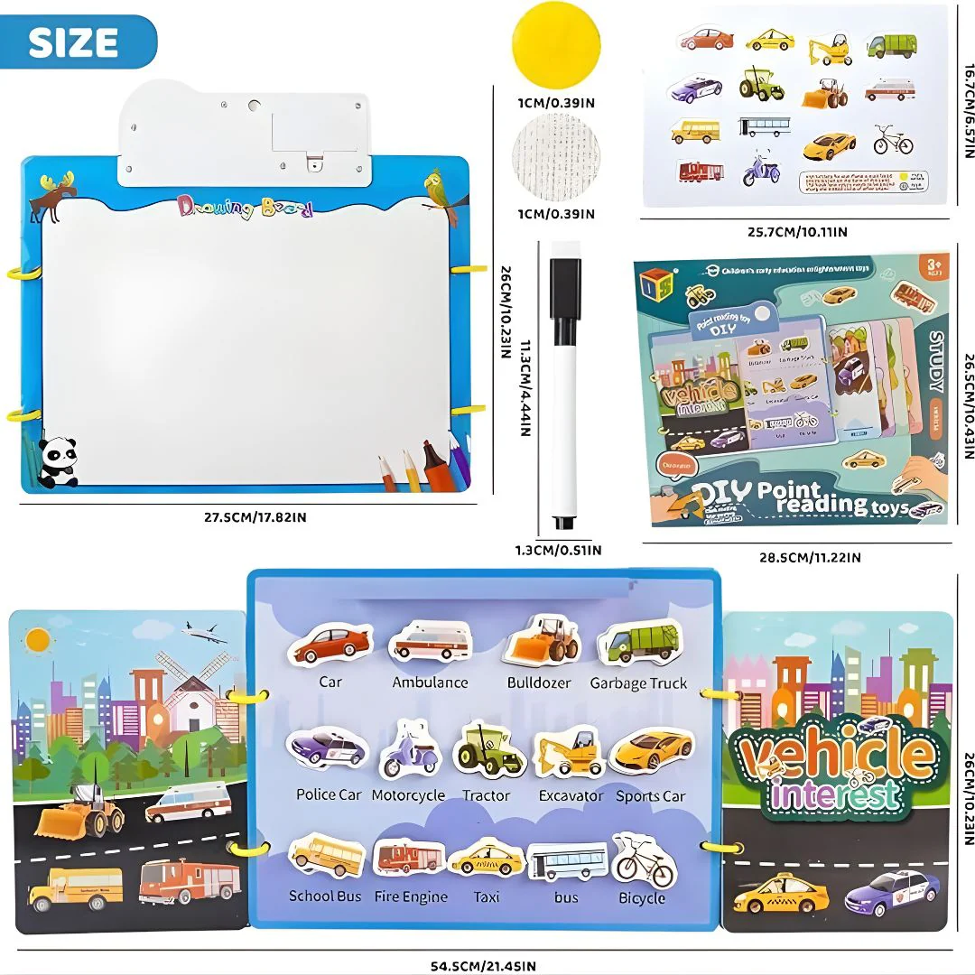DIY Interactive Sound Book for Kids | Early Learning Activity Book for Toddlers - Image 8