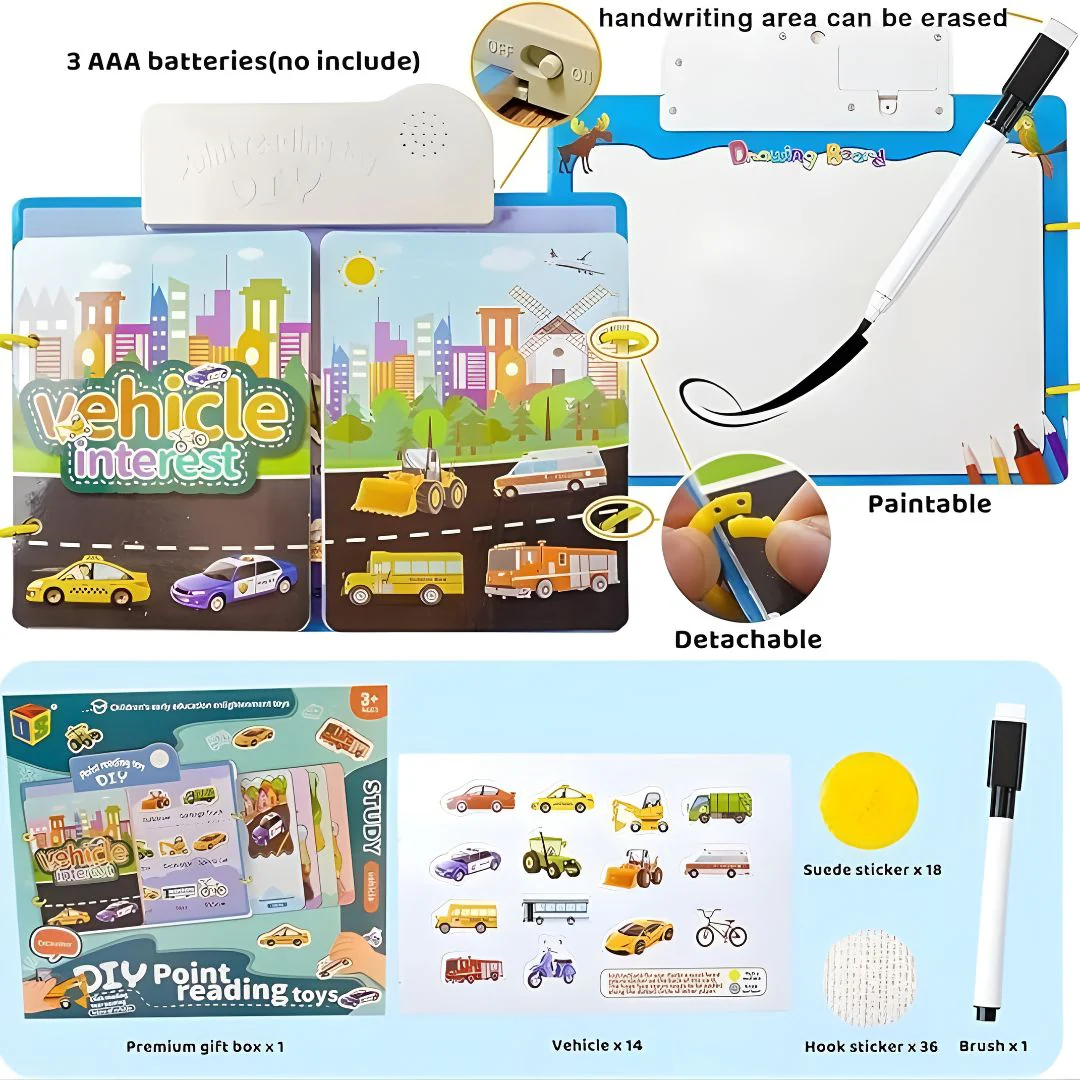 DIY Interactive Sound Book for Kids | Early Learning Activity Book for Toddlers - Image 9