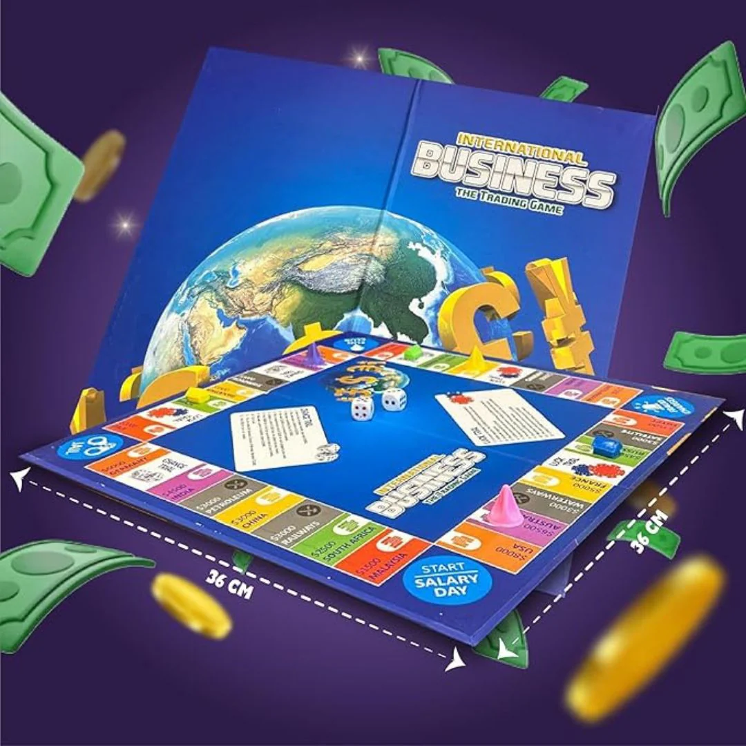 International Business – Strategic Folding Board Game for Kids n Families