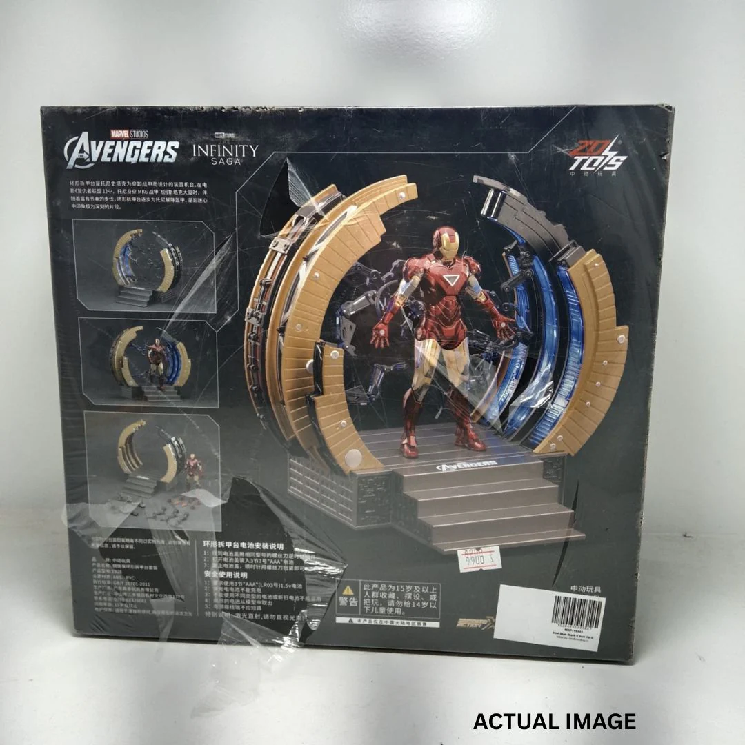 Iron Man Mark 6 Suit Up Gantry Figure | Officially Licensed ZD Toys 1/10 Scale Action Figure with Suit-Up Gantry - Image 5