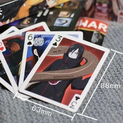 Itachi Playing Cards | Naruto Theme Gifts | Fun Anime Cards - Image 3