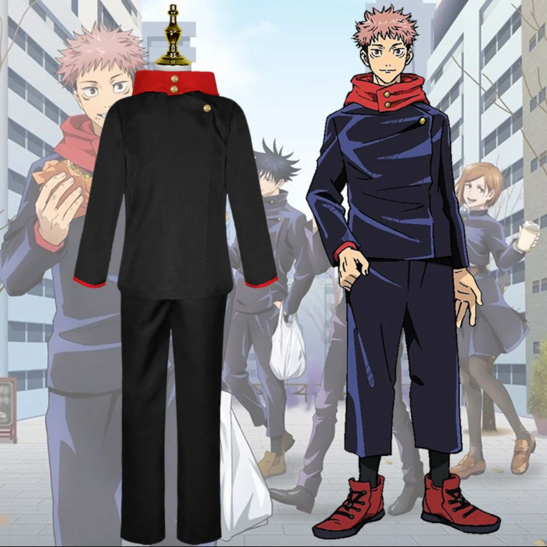 Itadori Yuji Role-Playing Uniform | Yuji Cosplay Costume