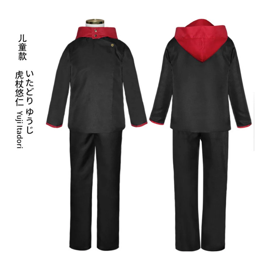 Itadori Yuji Role-Playing Uniform | Yuji Cosplay Costume - Image 2