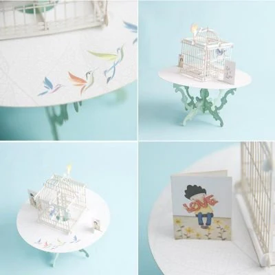Jaa Kabootar Jaa - 3D Pop Up Greeting Card - Image 3