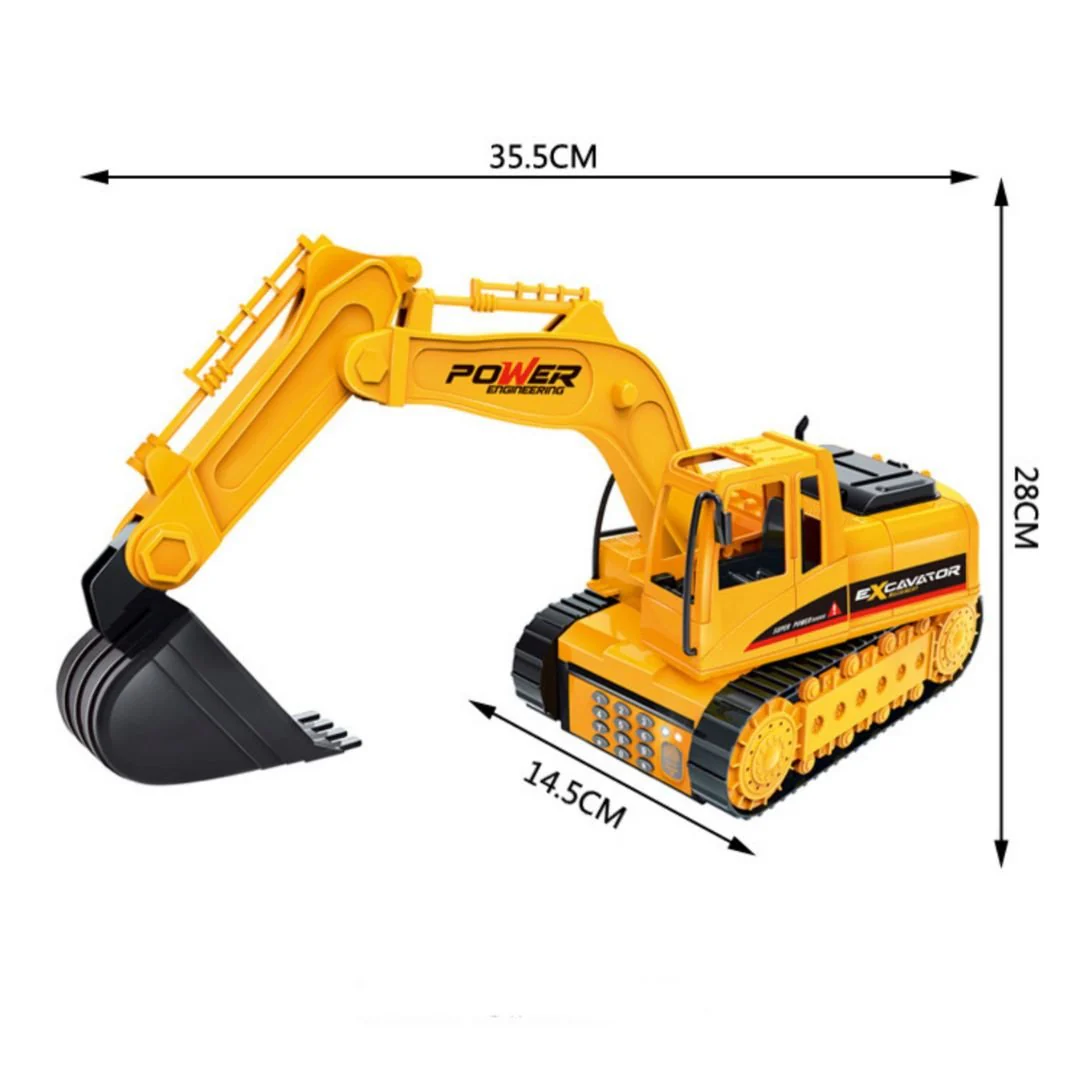 JCB Coin Bank | Excavator Coin Safe with Password and Music - Image 4