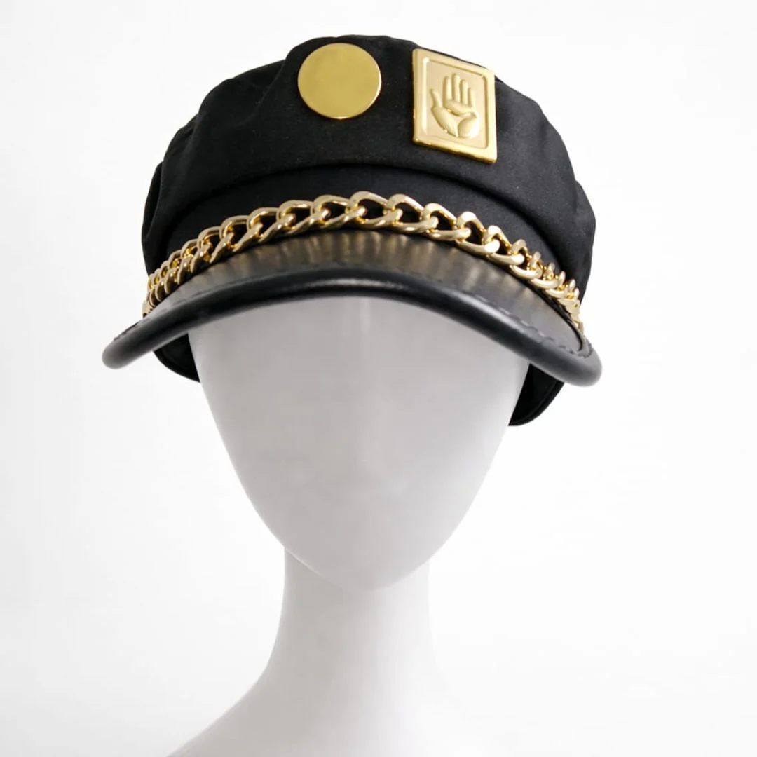 Jotaro Kujo Captain Hat | Jojo's Bizzare Adventure Cosplay - Image 4