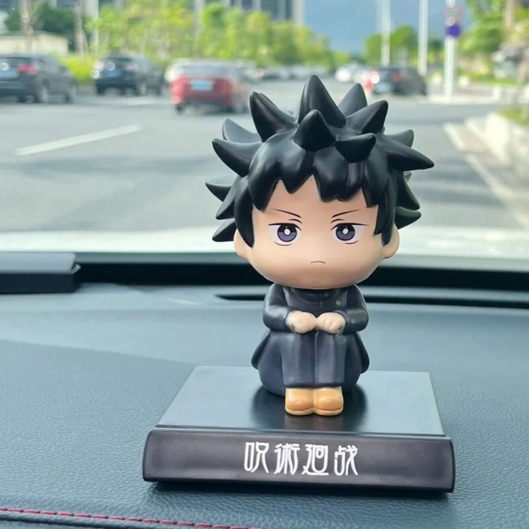 Jujutsu Kaisen Bobblehead | Gojo - Yuji Bobble with Mobile Holder - Anime Gift - Image 3
