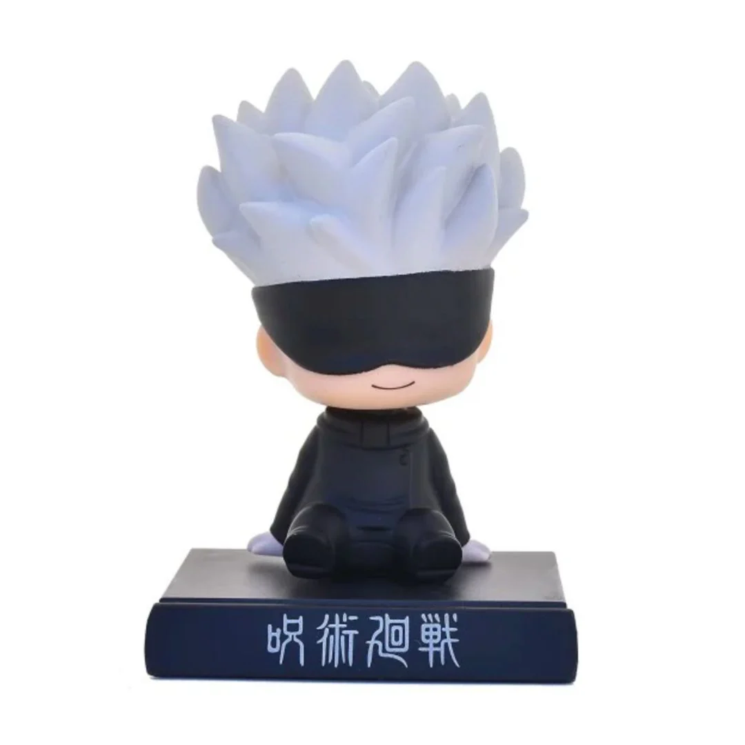 Jujutsu Kaisen Bobblehead | Gojo - Yuji Bobble with Mobile Holder - Anime Gift - Image 4