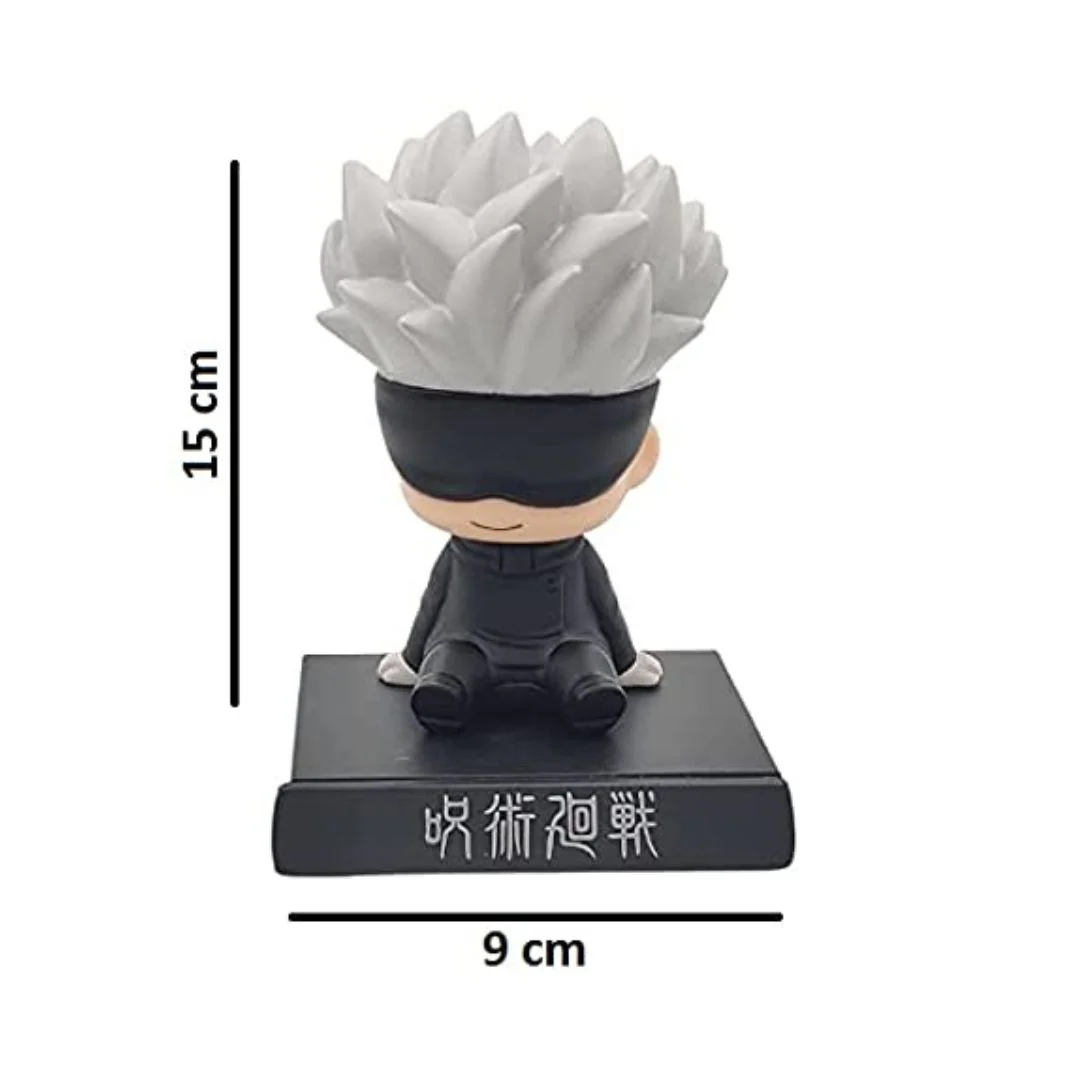 Jujutsu Kaisen Bobblehead | Gojo - Yuji Bobble with Mobile Holder - Anime Gift - Image 5