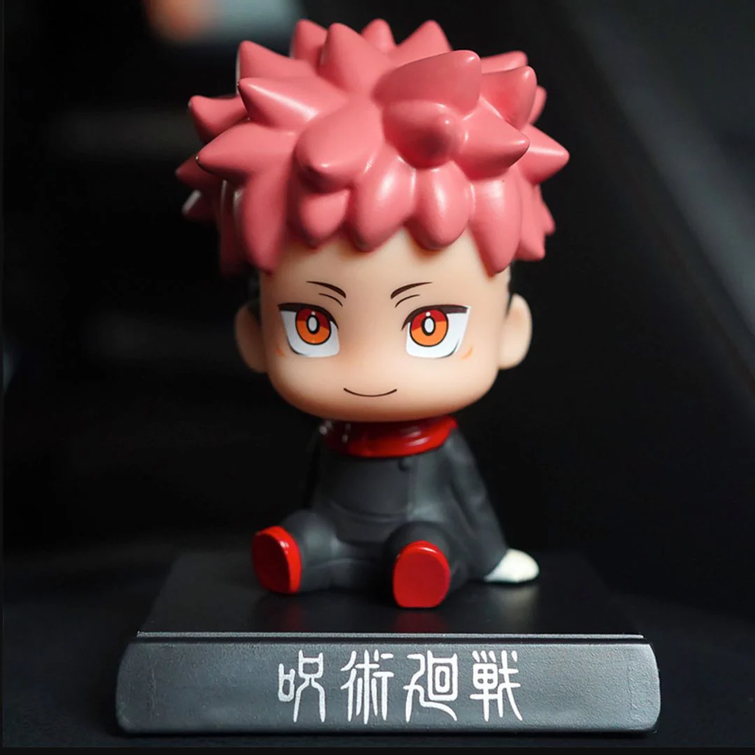 Jujutsu Kaisen Bobblehead | Gojo - Yuji Bobble with Mobile Holder - Anime Gift - Image 8