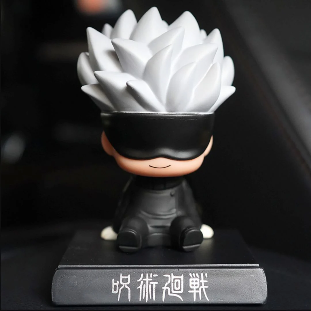 Jujutsu Kaisen Bobblehead | Gojo - Yuji Bobble with Mobile Holder - Anime Gift - Image 9
