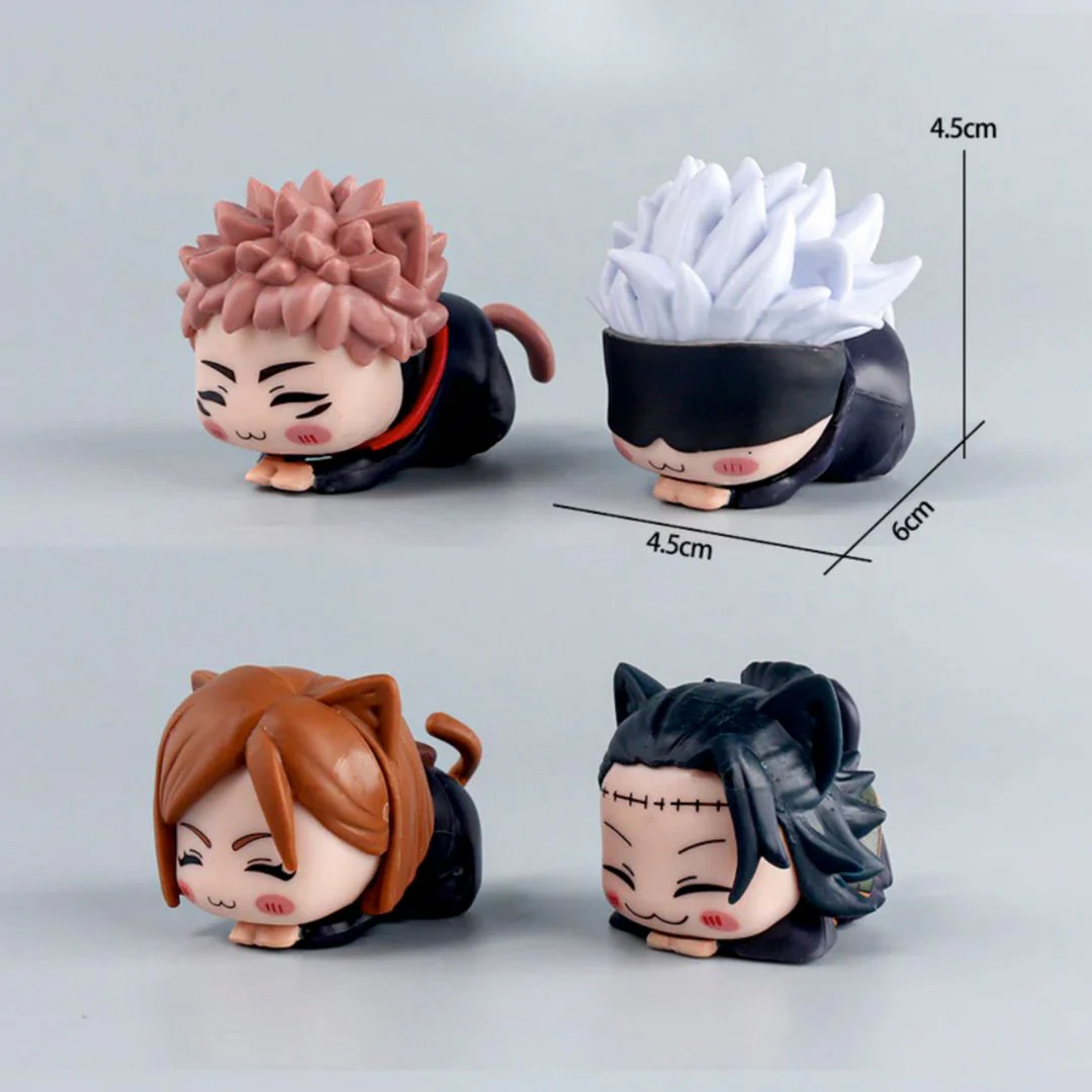 Jujutsu Kaisen Chibi Collectibles | Cute Anime Figures Set of 4 - Image 4