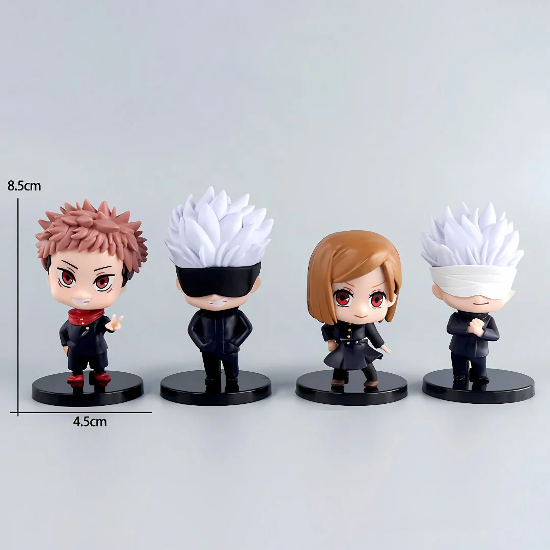 Jujutsu Kaisen Chibi Collectibles | Cute Anime Figures Set of 4 - Image 8