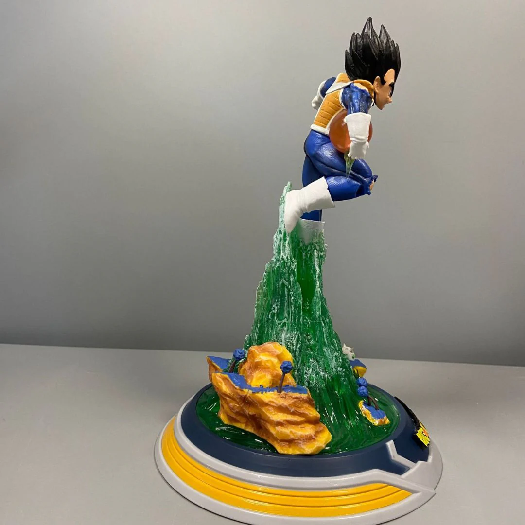 Dragon Ball Z Jump Vegeta Figure (25 cm) — Dynamic PVC Collectible Anime Statue - Image 3
