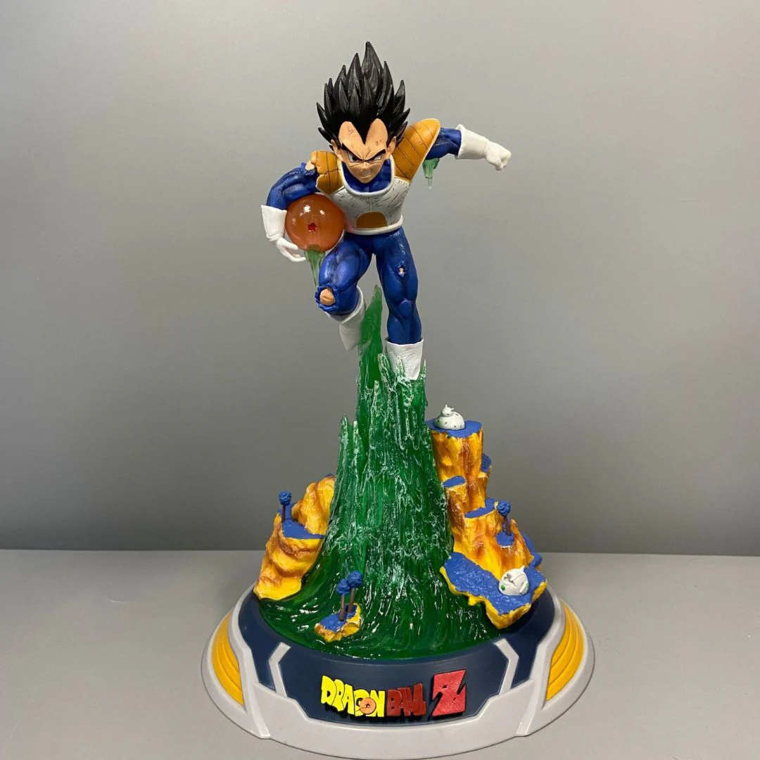 Dragon Ball Z Jump Vegeta Figure (25 cm) — Dynamic PVC Collectible Anime Statue - Image 4