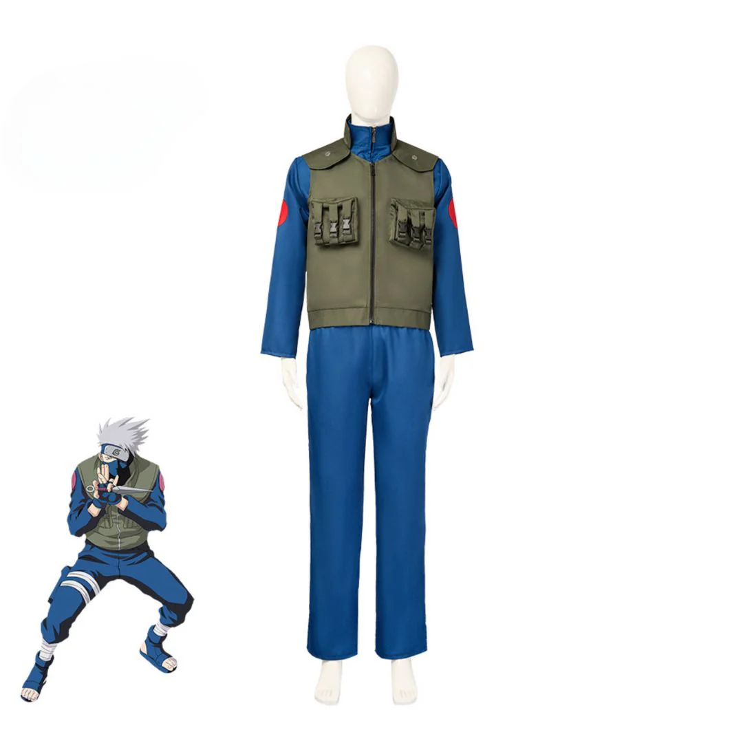 Kakashi Hatake Jonin Vest | Naruto Cosplay Costume - Image 4