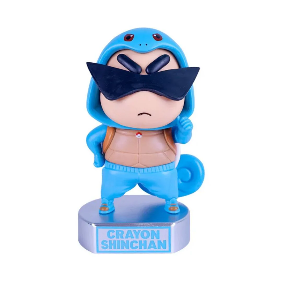 Kawaii Shin-chan Figurine Ft. Pokemon | Shin-Chan in Pokemon Cosplay Dress - Image 5