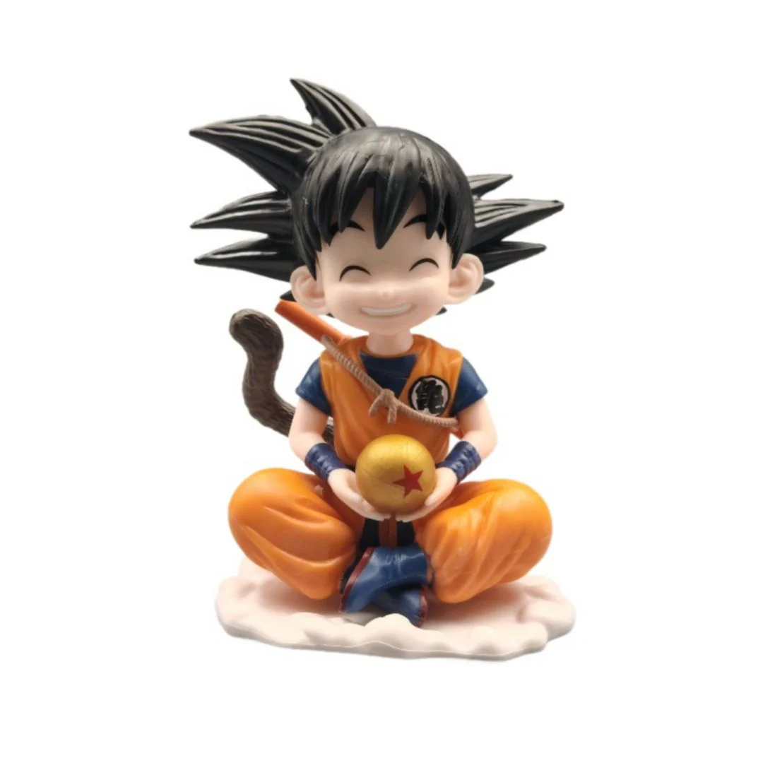 Kid Goku Sitting Figure – Dragon Ball Collectible PVC Anime Statue - Image 4