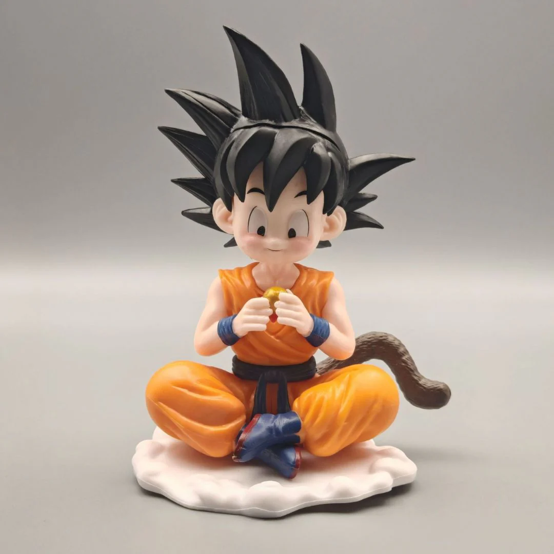Kid Goku Sitting Figure – Dragon Ball Collectible PVC Anime Statue - Image 6